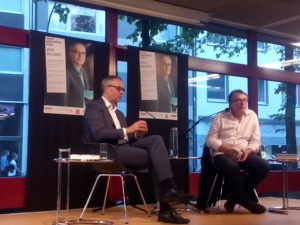 Jens Beckert und Gert Scobel im Gespräch mit dem Publikum